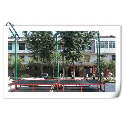 China New Design Bungee Hand Trampoline Backyard Double Seats Bungee Jumping Trampoline for sale