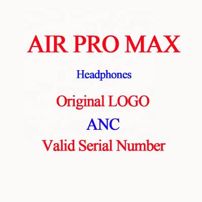 China Headband In Running Pod Max Valid Serial Number Air Max Really Anc Air Pro Max Wireless Headset Headphone for sale