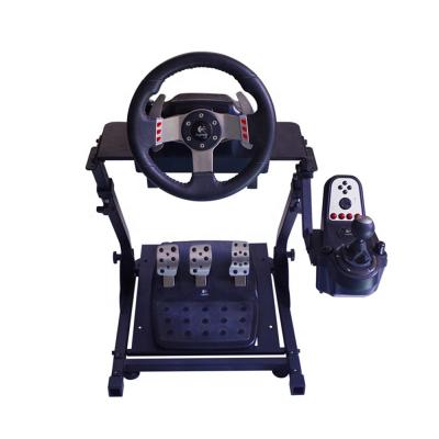 China Good quality durable G25/g27/g29 and G920 racing steering material Abs+metal steering wheel racing durable wheel stand for sale