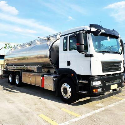 China Truck Trailer Double Tri Axles Gasoline Transport Liquid Oil Tank Semi-Trailer Gas Tanker Truck Trailer Fuel Tank Trailer for sale