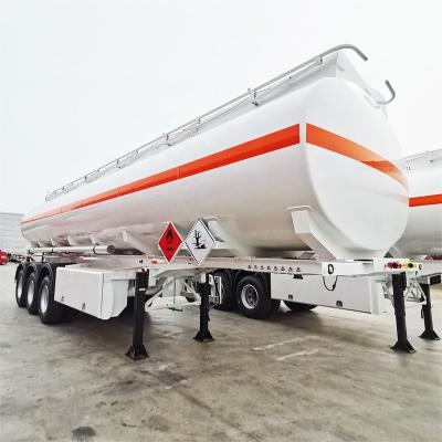 China Truck Trailer Stable Oil Transport Trailer Fuel Tanks Truck Stainless Carbon Steel Petrol Tanker Truck Trailer Semi Trailer for sale