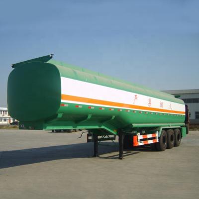 China Truck Trailer Tri Axles 80 Tons Transfer Petrol Oil Tanks Truck Trailer Diesel Oil Gasoline Tanker Semi Truck Trailer Fuel Tanker Trailer for sale