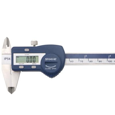 China LCD Display SHAHE 0-100mm 0.01mm Digital Caliper Stainless Steel Vernier Caliper Electronic Caliper for sale