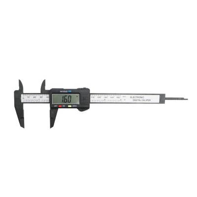 China SHAHE Plastic 0-150mm Electronic Caliper Vernier Caliper 6 Inch Digital LCD Display Carbon Fiber Vernier Caliper for sale