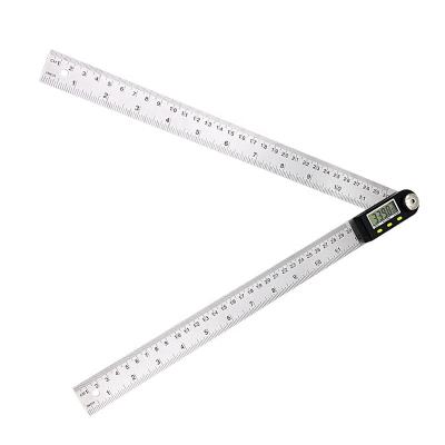 China LCD Display Angle Ruler Stainless Steel Angle Meter Digital Protractor Digital Electronic Inclinometer SHAHE 0-300mm Digital for sale