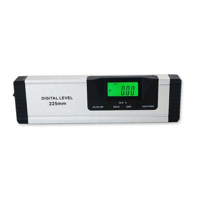 China 225 mm Digital Spirit Level 360 Degree Angle Finder With Strong Magnets Digital Readout With Laser Light Spirit Level 5418-225 for sale