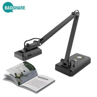 China Screen Capture Document Camera Partial Viewer 10MP A3 USB2 in 1 USB Video Presenter with Extra LED Light for sale