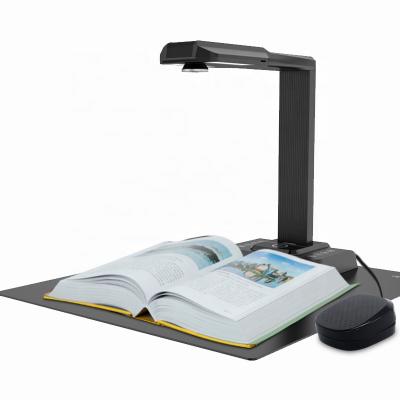 China Government High Resolution Flatten Book Scanner 20MP Portable OCR A3 USB Document Scanner For Library University Archives for sale