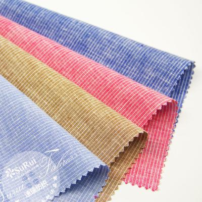 China Canvas Material Fabric for Shirts Stripe Organic Hot Sale Cotton Canvas for sale