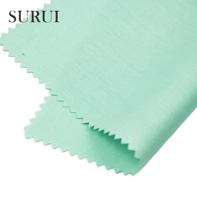 China High Density High Quality Solid Color Anti Pill Cotton Anti Wick Green Canvas Fabric for sale