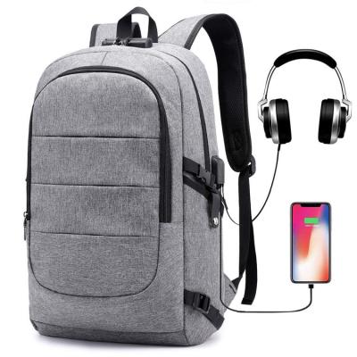 China Anti Theft Custom Teams Durable 15.6in Computer Theft Backpack Casual Travel Bag With USB Charging Port for sale