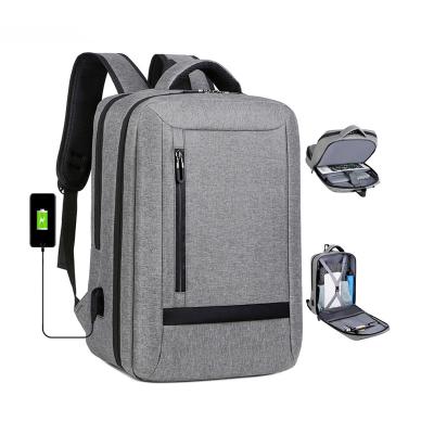 China With USB Cheapest Leisure Outdoor Stuff Large Capacity USB Laptop School Backpack Filling Backpack For Student for sale