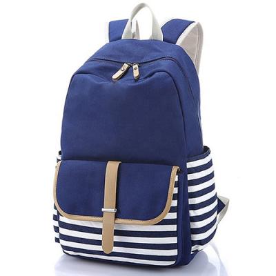 China Cute Lightweight Anti-theft Canvas Backpack Teens Girls Backpack School Shoulder Bags Backpack For Teenagers for sale