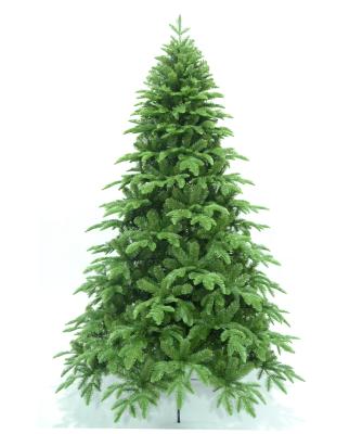 China PE PVC Christmas Tree Ornaments Large Artificial PVC Christmas Tree Lights for sale