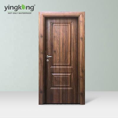 China Yingkang Waterproof Professional Factory Customize Styles PVC Doors WPC Doors High Quality In Middle East for sale