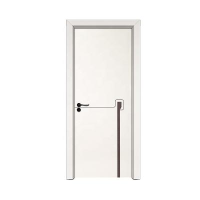 China Yingkang waterproof wpc door factory waterproof wood plastic composite wpc doors for sale