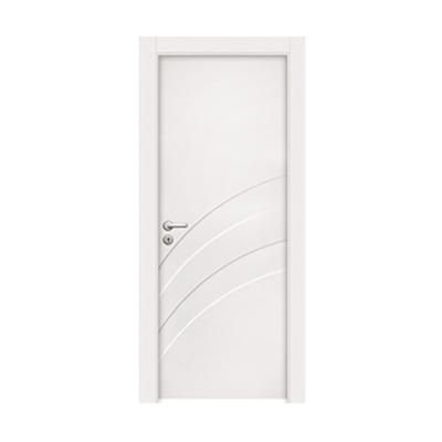 China isreal polymer door modern door wpc bedroom Yingkang white paint door for sale