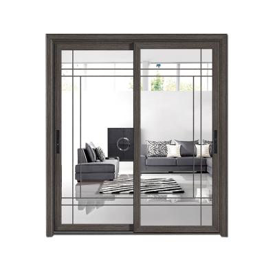 China Yingkang Modern Tempered Glass Sliding Door Price for sale