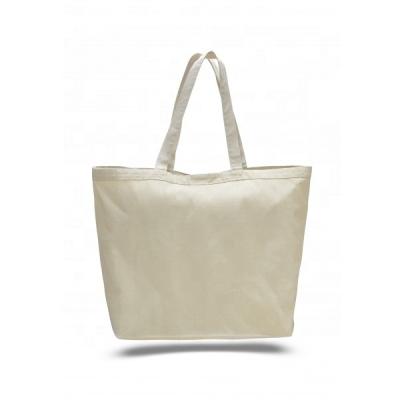 China 100% Eco-friendly Customized Cotton Canvas Tote Bags With Logo for sale