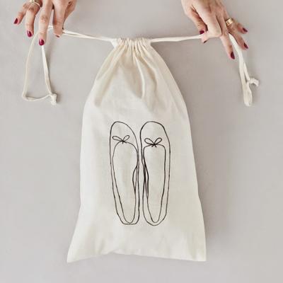 China Recyclable; 100% eco-friendly; Custom Printed Reusable Shoe Dust Bag Drawstring Dust Bag Wholesale Shoes for sale