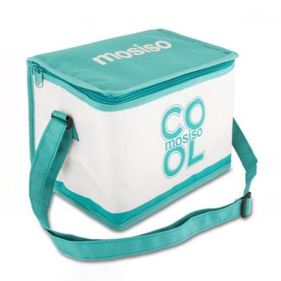 China Waterproof Custom Polyester Insulated Non Woven Cooling Bag Ice Cooling Bag With Logo for sale