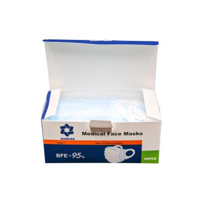 China Disposable Supplies Medical Grade Full Face Mask Disposable Face Mask for sale