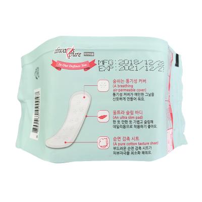 China Super Absorbent Lavender Disposable Sanitary Napkin For Machine Price for sale