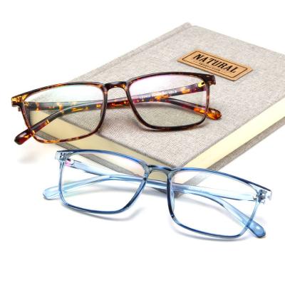 China Factory Custom Unisex Optical Frame PC Plastic Eyeglass Eyeglass Plastic Crystal Frame for sale