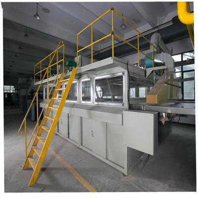 China Textile Flocking Machine For Pearl Powder Coated On Fabric for sale