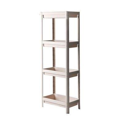 China 4 layers of storage rack floor housekeeping for sale