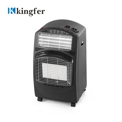 China Outdoor Electric and Gas Mixed Gas Heater Indoor Mobile Room Gas and Quartz Heater for sale