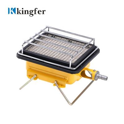 China Easily Assembled Camping Outdoor Heater Mini Gas BBQ Beefmaster Barbecue Grill for sale