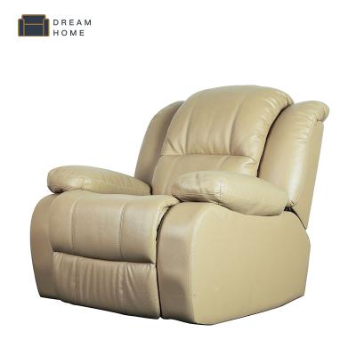 China (Other) Nice Quality Vintage Style Simple Design Theater Rocker Recliner Adjustable Glider Recliner Chair With Cup Holder for sale