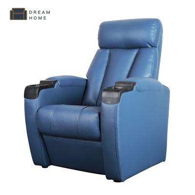 China Leather Recliner Sofa Home Theater Sofa Single Seat Home VIP (Other) Movie Theater Sofa Adjustable for sale