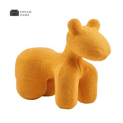 China Nordic Style Cute Animal Children's Chairs Pony Chair Dog Shaped Living Room Wholesale Comfortable for sale