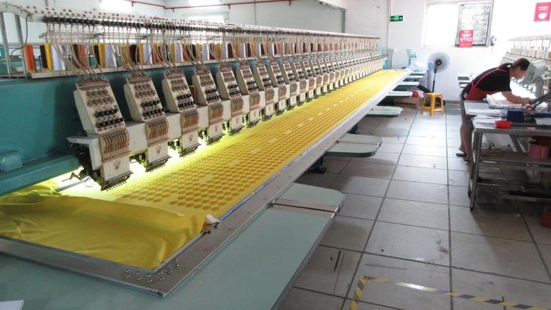 Verified China supplier - Quanzhou Nayang Clothing Embroidery Co., Ltd.