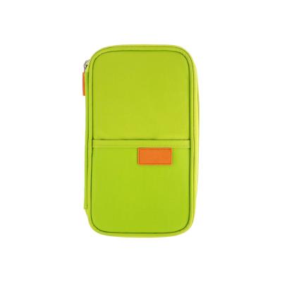 China Custom Eco-Friendly Nylon Eco-Friendly Passport Organizer Travel Fashion Boarding Pass Holder Passport Holder for sale