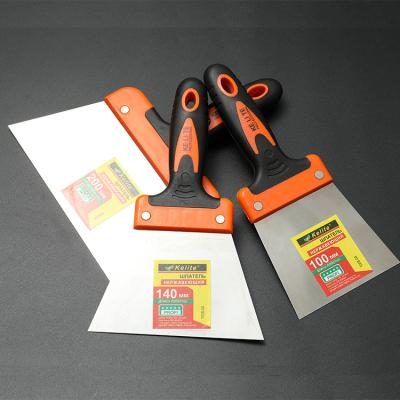 China Flexible Blade DIY Tools Carbon Steel Soft Handle Taping Good Scraper and Knife Handles Stainless Steel Cleaver for Cutting Dough for sale