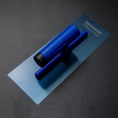 China SQUARE Blue Magnesium Alloy Handle Carbon Steel Blade Plaster Trowel for sale