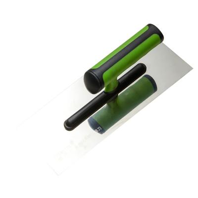 China SQUARE TPR+ABS Handle Stainless Steel Plaster Trowel for sale