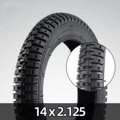 China 14x2.125 Inch Tire For Bicycle Rubber Tires Accessories 14 Inch Tire for sale