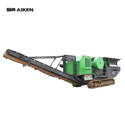 China Factory Price High Output Mobile Crusher Mining Technology Energy Saving Hydraulic Jaw Crusher for sale