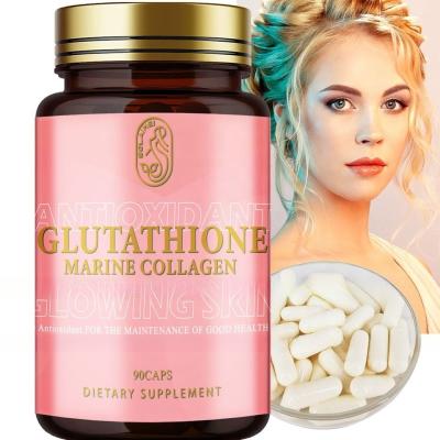 China OEM/ODM/OBM Gluta thione Capsule With Anti-aging And Collagen Vitamin C Whitening Capsules Booster Immune System for sale