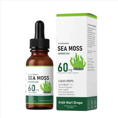 China OEM brand private label Sea moss liquid drops Supplement Immune Support for sale