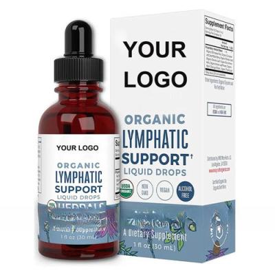 China Factory support private label Lymphatic Cleanse Liquid Drops fot  lymphatic system for sale