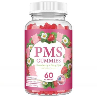 China Wholesale Sugar Free Diindolylmethane Hormone Balance PMS Gummies for Relief Women's Menstrual Pain PMS Support Gummies for sale