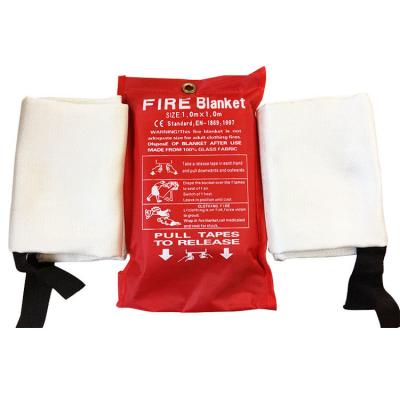 China Silikon, das Feuer-umfassendes Fiberglas 1.2*1.2m BS-en 1869 beschichtet zu verkaufen