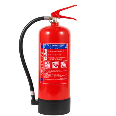 China Pulver-Feuerlöscher 6kg ABC trockener, TUV-CER Bescheinigung zu verkaufen