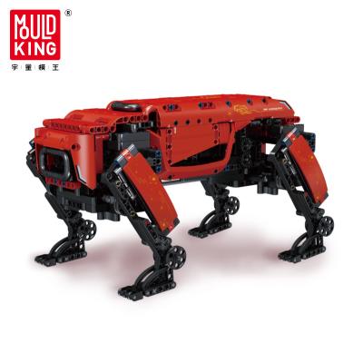 China Construction Toy MouldKing 15067 Building Blocks MOC Robot Dog Dynamics Building Kits Set Building Collections Enthusiasts With Remote Control Motor for sale