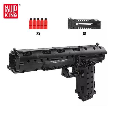 China Building Toy MOLD KING 14004 MOC Desert Eagle Pistol Weapon BANG Model Building Blocks Bricks DIY Toys Educational Christmas Gifts for sale